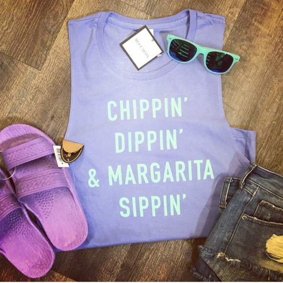 ❗️Last 2! L-XL Chippin Dippin Margarita Sippin - Picture 4 of 4